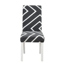 GobekUsa Geometric Stretch Chair Cover Slipcovers | Elastic Seat Case