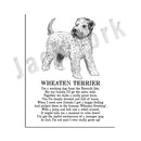 GobekUsa Dog Breed Poster featuring Rhodesian Ridgeback, Havanese, and More