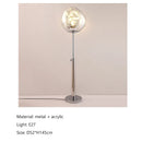 GobekUsa LED Lava Floor Lamp Nordic Minimalist Indoor Lighting Room Bedroom Standing Light