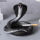 "GobekUsa Cobra Ashtray: Resin Office Smoking Accessories & Weed Ashtray Gift for Boyfriend"