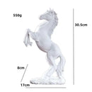 GobekUsa Horse Resin Sculpture Home Decor - Living Room Office Animal Decoration