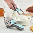 GobekUsa 2-Piece Adjustable Measuring Cups and Spoons Set | Versatile Kitchen Scoops