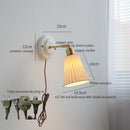GobekUsa Ceramic LED Wall Lamp Bedroom Kitchen Bathroom Mirror Bedside Stair Light