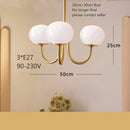 GobekUsa Cream Pink Bedroom Pendant Light for Cozy Living Spaces