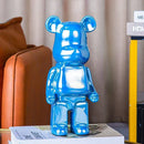GobekUsa Bear TV Cabinet Sculpture Decor Piggy Bank, Home Decoration Art Statue