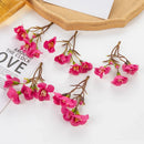 GobekUsa Artificial Flowers: Christmas Decor, Home Wedding Bouquet, Scrapbooking Bouquets