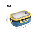 GobekUsa Kids 2-Layer Bento Lunch Box, Microwaveable Food Container for School & Outdoor Activities