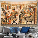 GobekUsa Egyptian Pharaoh Tapestry Wall Hanging - Boho Hippie Home Decor