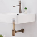 GobekUsa Brass Air Isolation Deodorant Basin Drain Pipe - Anti-Spill Water Drain