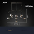 GobekUsa K9 Crystal Chandelier Lighting for Dinning Room & Corridor