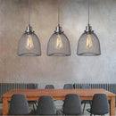 GobekUsa Black Metal Cage Pendant Light Chandelier for Modern Home Decor