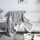 GobekUsa Cozy Nordic Wool Throw Blanket: Soft & Stylish for Office, Sofa, or Shawl