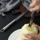 GobekUsa Fruit Corer & Slicer Combo - Stainless Steel Non-slip Peeler & Shovel