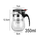 GobekUsa Glass Tea Set with Infuser, Pu Erh Kettle, Gaiwan Pots - 900ml