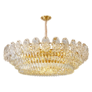 GobekUsa Crystal Rose Chandelier for Living Room Dining Bedroom 2024 French Light Luxury