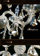 GobekUsa Crystal Floor Lamp: Luxurious LED Fashion for Living Room and Bedroom