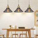 GobekUsa Black Cage Pendant Light Iron Industrial Retro Lighting for Home Decor