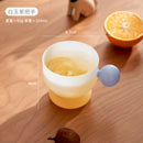 GobekUsa Glass Spherical Handle Coffee Mug, 310ml