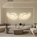 GobekUsa Angel Wings RGB LED Wall Lamp for Living Room Bedroom Restaurant Bar