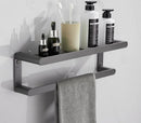 GobekUsa Bathroom Hardware Set: Towel Rack, Shelf, Paper Holder, Towel Holder, Toilet Brush Holder