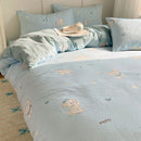 GobekUsa Cotton Cartoon Printed Bedding Set for All Seasons