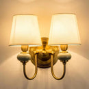 GobekUsa Cloth Cover Wall Light for Bedroom, Living Room, Restaurant, and Corridor