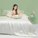 GobekUsa Cool Feel Summer Quilt: Grade A Ice, Extra Soft, Quick Drying Quilted Blanket