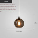 GobekUsa LED Glass Pendant Chandelier for Kitchen Dining Bar Décor