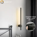 GobekUsa LED Modern Wall Lamp with Built-In Switch for Bedroom Living Room Decor