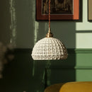 GobekUsa French Minimalism Ceramic LED Pendant Light for Home Decor
