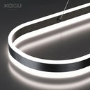 GobekUsa LED Aluminum Ceiling Chandelier for Kitchen Living Room Modern Nordic Design