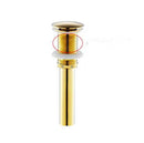GobekUsa Gold Brass Square Basin Faucet Single Handle Deck Mounted Bathroom Sink Mixer