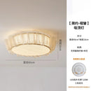 GobekUsa Cream Wind LED Ceiling Light- Modern French Design for Home Decor