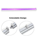 GobekUsa 144 LED UV Glow Black Light Bar: Party Disco DJ Halloween Decor