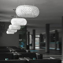 GobekUsa Caboche LED Chandelier: Artistic Nordic Acrylic Pendant Light for Living Room & Restaurant