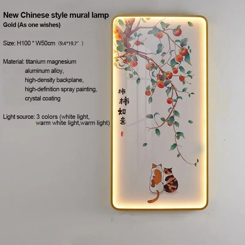 GobekUsa LED Landscape Wall Sconce for Home Decor, photo 10 of 17