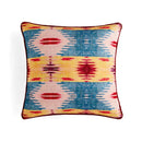 GobekUsa Circus Retro Throw Pillow Cover with Tassels 45x45 Eclectic Home Decor