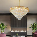 GobekUsa Crystal Chandelier LED Light Modern Luxury Designer for Main Living Room & Hotel