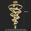 GobekUsa Crystal Chandelier: Modern Living Room Pendant Lamp for Elegant Interior Lighting