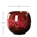GobekUsa Ceramic Kung Fu Tea Cup Set - Handcrafted Porcelain Drinkware for Coffee and Wine