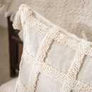 GobekUsa Boho Tassel Cushion Cover for Home Décor - 45x45cm Square/Round