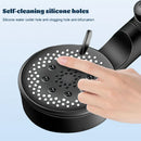 GobekUsa Adjustable High-pressure Shower Head - 5 Modes, One-key Stop Water, Water-saving Hand-held