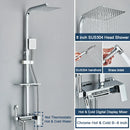GobekUsa Digital Display Shower System with Thermostatic Control and Tub Spout
