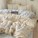 GobekUsa Cartoon Printed Cotton Bedding Set - Soft, Skin-Friendly Duvet Cover