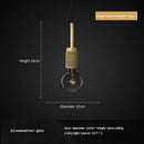 GobekUsa Gold LED Pendant Light – Luxury Nordic Retro Design