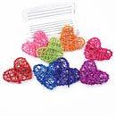 GobekUsa Love Heart Decorations for Wedding, Valentines, Scrapbooking