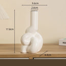 GobekUsa Geometric Ceramic Candle Holder Ornaments - Home Decor Accessories