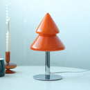 GobekUsa Christmas Tree Glass Table Lamp for Living Room & Bedroom Decor
