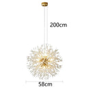 GobekUsa LED Pendant Chandelier for Living Room Bedroom Dining Room Decor
