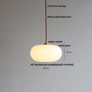 GobekUsa Glass LED Pendant Lamp | Adjustable Nordic Hanging Light